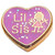 Lil Sis Floating Locket Charm
