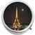 Eiffel Tower Lights Night Medical Pill Box