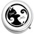 Yin Yang Cats Medical Pill Box