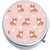 Cute Corgi Pattern Pink Hearts Medical Pill Box