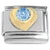 Small Heart March Italian Charm