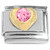Small Heart October Italian Charm