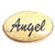 Angel Script Floating Locket Charm