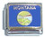 Montana State Flag Italian Charm