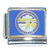 Nebraska State Flag Italian Charm
