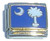 South Carolina State Flag Italian Charm