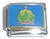 Vermont State Flag Italian Charm