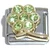 August Big Flower Italian Charm