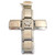 Italian Charm Cross Necklace April