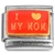 I Love My Mom Italian Charm