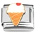 White Ice Cream Cone Italian Charm
