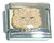 Cat Face White Italian Charm