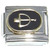 Sagittarius Zodiac on Black Italian Charm