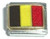 Flag of Belgium Italian Charm