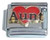 Aunt Heart Italian Charm
