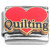 Quilting Heart Italian Charm