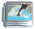 Dolphin Wave Italian Charm