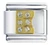 Letter E Italian Charm