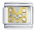 Letter M Italian Charm