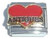 Antiques Heart Italian Charm
