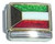 Kuwait Flag Italian Charm