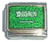 Saudi Arabia Flag Italian Charm