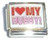 I Love My Hubby Italian Charm