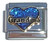 Grandma Blue Heart Blue Letters Italian Charm