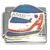 Racing Helmet Red And Blue Italian Charm