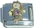 February Girl Italian Charm