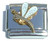 Dragonfly With White Wings Italian Charm