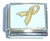 Gold Ribbon Italian Charm