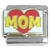 Mom Heart Italian Charm