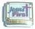 Jesus First Italian Charm