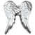 Angel Wings Floating Locket Charm