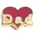 Dad Red Heart Floating Locket Charm