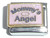 Mommys Angel On Pink Italian Charm