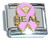 Heal Ribbon Italian Charm