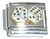 White Dice Italian Charm