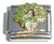 Aquarius Lady Italian Charm