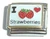 I Love Strawberries Italian Charm