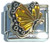 November Flying Butterfly Italian Charm