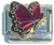 January Flying Butterfly Italian Charm