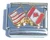 American And Canadian Flags Italian Charm