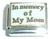 In Memory Of My Mom Italian Charm