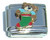 Bear In Stocking Italian Charm