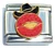 Sparkly Red Lips With Hat Italian Charm
