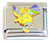 Yellow Dragon Italian Charm