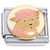 Puppy Dog Pink Hat Italian Charm