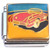 Red Vintage Classic Car Italian Charm